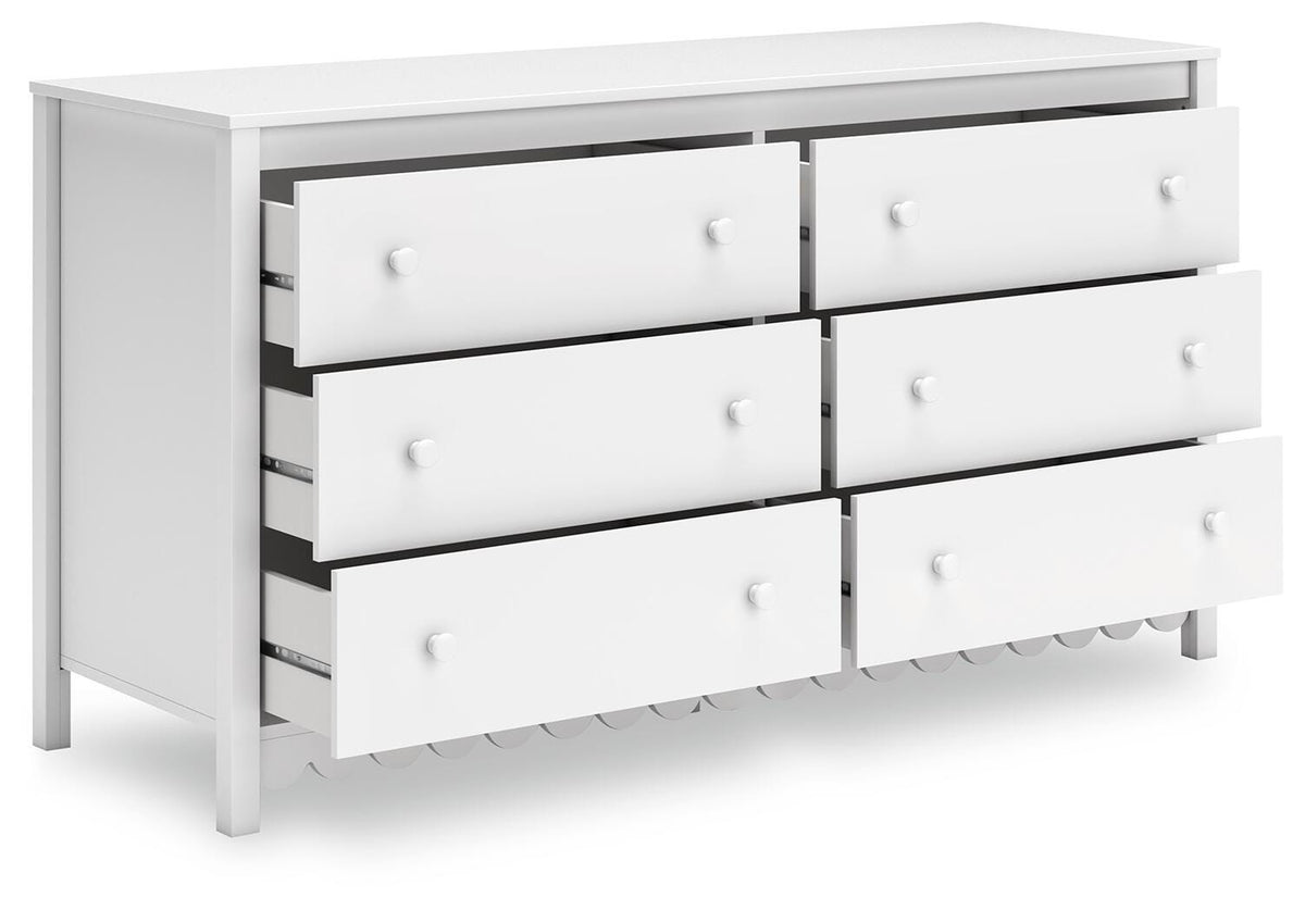 Hallityn Dresser - EB1810-231 - product view or room setting; only dresser included (supplier image 5)