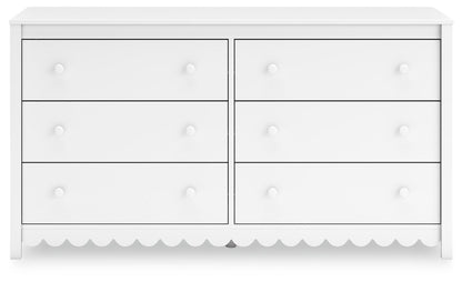 Hallityn Dresser - EB1810-231 - product view or room setting; only dresser included (supplier image 6)