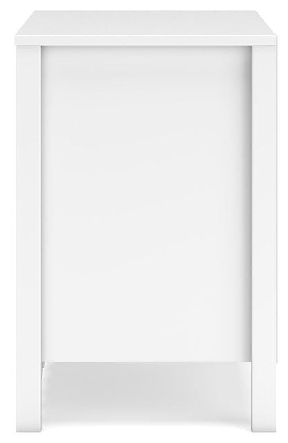 Hallityn Nightstand - EB1810-292 - product view or room setting; only nightstand included (supplier image 8)