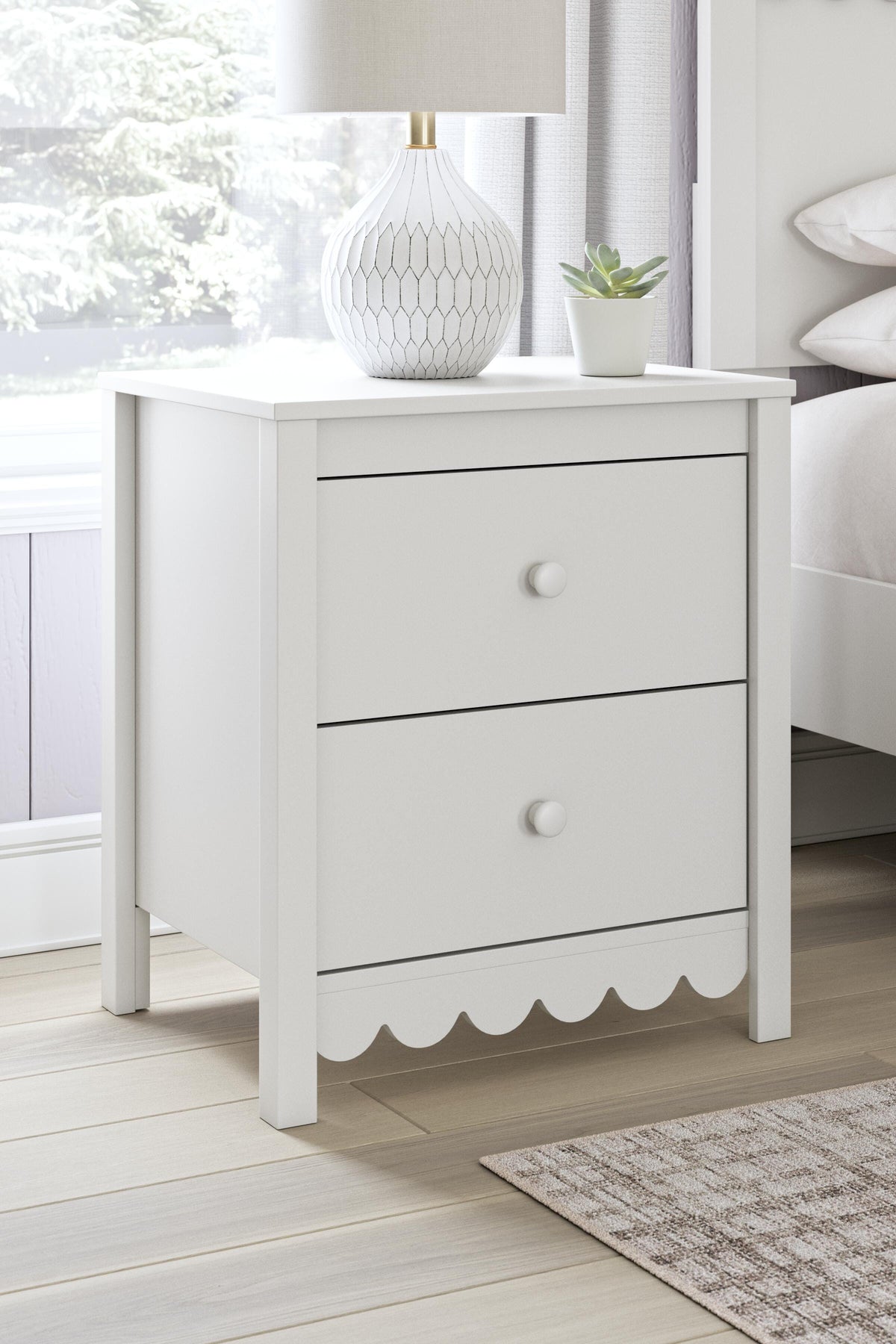 Hallityn Nightstand - EB1810-292 - product view or room setting; only nightstand included (supplier image 2)