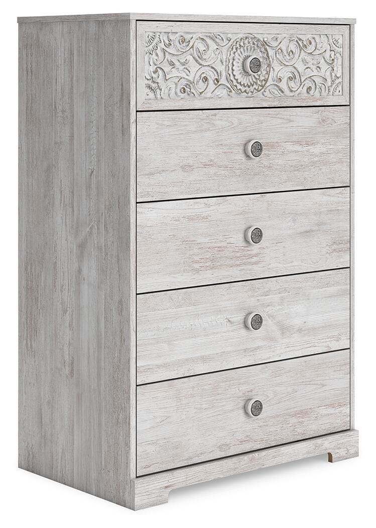 Paxberry Chest of Drawers - EB1811-245 - product view or room setting; only chest included (supplier image 1)