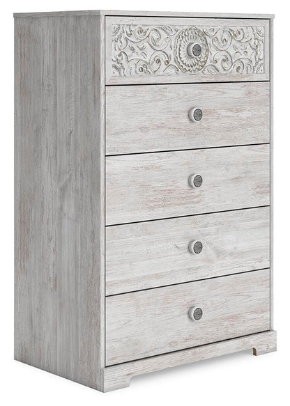 Paxberry Chest of Drawers - EB1811-245 - product view or room setting; only chest included (supplier image 1)