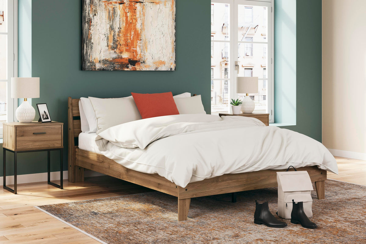 Deanlow Platform Panel Bed