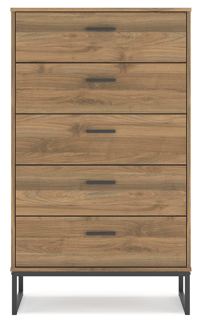 Deanlow Chest of Drawers - EB1866-245 - product view or room setting; only chest included (supplier image 3)