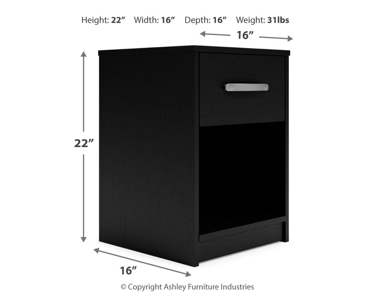 Finch Nightstand - EB3392-191 - approximate manufacturer dimensions (supplier image 9)