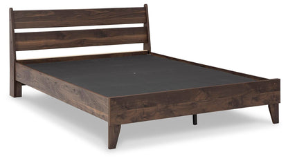 Calverson Queen Panel Platform Bed with Dresser and Nightstand - EB3660B3 - product view or room setting; complete kit and included component views (supplier image 13)