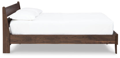 Calverson Queen Panel Platform Bed with Dresser and Nightstand - EB3660B3 - product view or room setting; complete kit and included component views (supplier image 12)