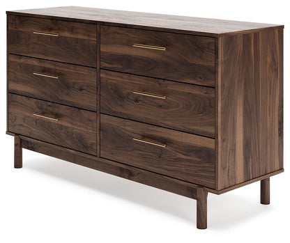Calverson Queen Panel Platform Bed with Dresser and Nightstand - EB3660B3 - product view or room setting; complete kit and included component views (supplier image 9)