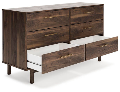 Calverson Queen Panel Platform Bed with Dresser and Nightstand - EB3660B3 - product view or room setting; complete kit and included component views (supplier image 5)