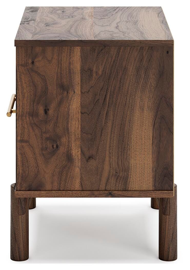 Calverson Queen Panel Platform Bed with Dresser and Nightstand - EB3660B3 - product view or room setting; complete kit and included component views (supplier image 18)