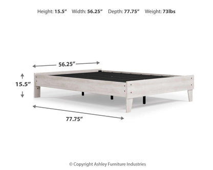 Shawburn Full Panel Bed with Chest - EB4121B4 - approximate manufacturer dimensions (supplier image 23)