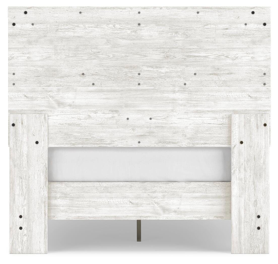 Shawburn Full Panel Bed with Chest - EB4121B4 - product view or room setting; complete kit and included component views (supplier image 6)
