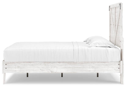 Shawburn Full Panel Bed with Chest - EB4121B4 - product view or room setting; complete kit and included component views (supplier image 5)
