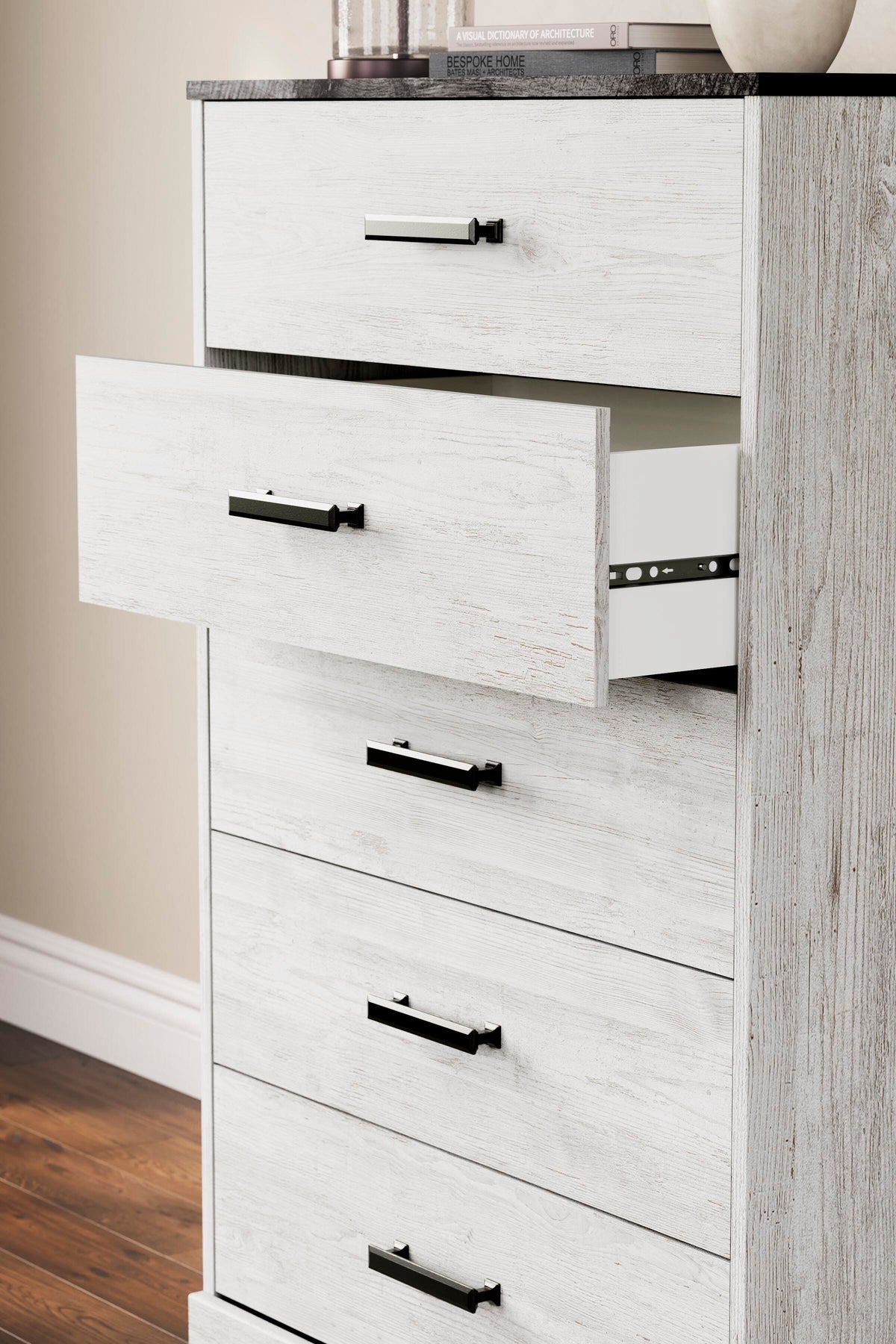Shawburn Full Panel Bed with Chest - EB4121B4 - finish or detail (supplier image 17)