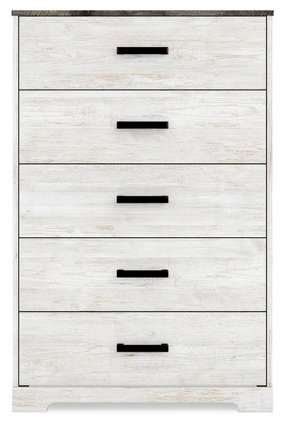 Shawburn Chest of Drawers - EB4121-245 - product view or room setting; only chest included (supplier image 4)