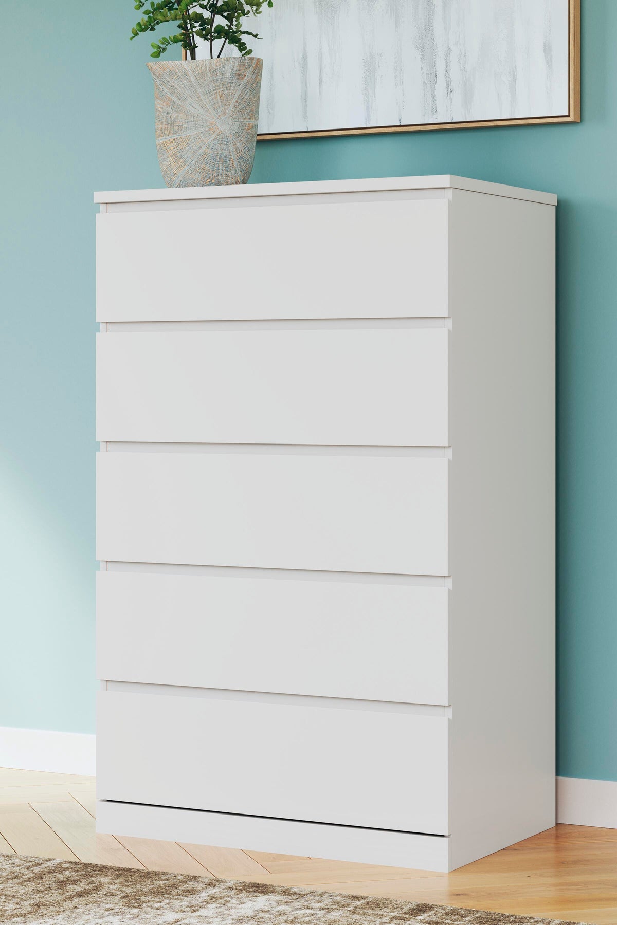 Onita Chest of Drawers - EB9630-245 - product view or room setting; only chest included (supplier image 2)