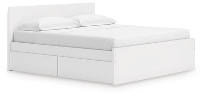 Onita Panel Platform Bed with Storage