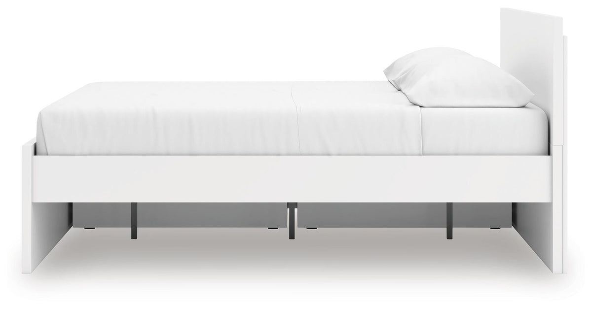 Onita Panel Platform Bed with Storage