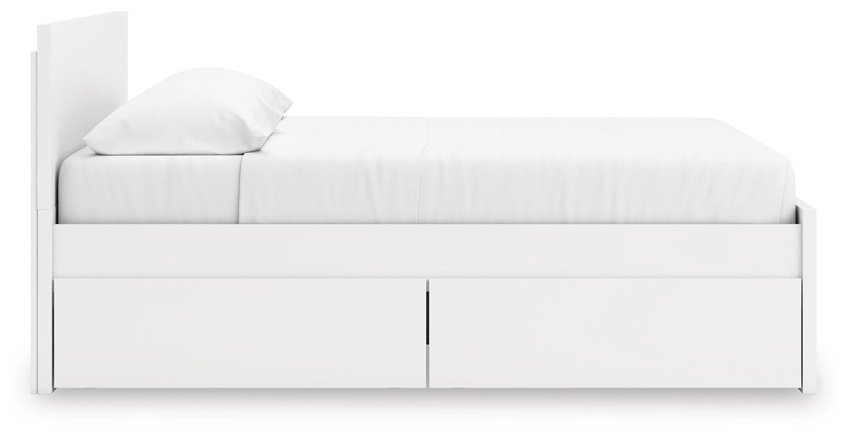 Onita Panel Platform Bed with Storage
