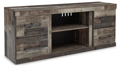 Derekson 60" TV Stand - EW0200-268 - product view or room setting; only tv stand included (supplier image 1)