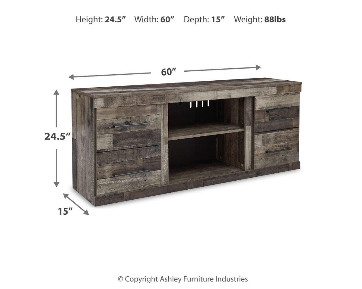 Derekson 60" TV Stand - EW0200-268 - approximate manufacturer dimensions (supplier image 9)