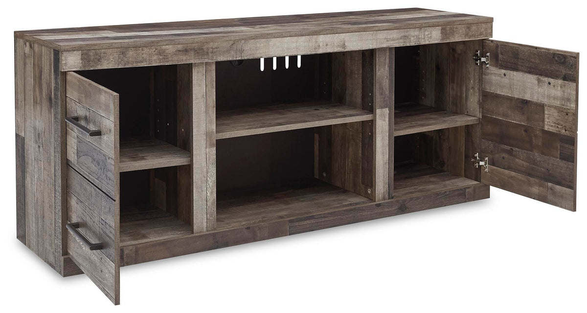 Derekson 60" TV Stand - EW0200-268 - product view or room setting; only tv stand included (supplier image 4)