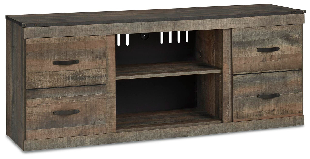 Trinell 60" TV Stand - EW0446-268 - product view or room setting; only tv stand included (supplier image 1)