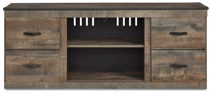 Trinell 60" TV Stand - EW0446-268 - product view or room setting; only tv stand included (supplier image 3)