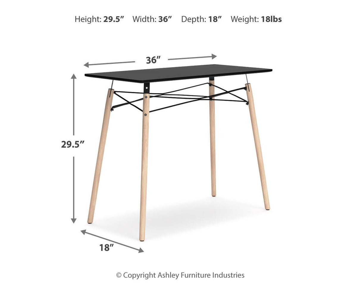 Jaspeni Home Office Desk - H020-10 - approximate manufacturer dimensions (supplier image 19)