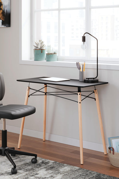 Jaspeni Home Office Desk - H020-10 - product view or room setting; only desk included (supplier image 12)