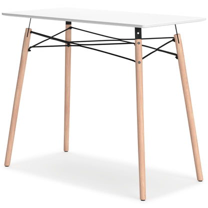 Jaspeni Home Office Desk - H020-110 - product view or room setting; only desk included (supplier image 4)