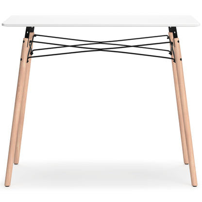 Jaspeni Home Office Desk - H020-110 - product view or room setting; only desk included (supplier image 3)