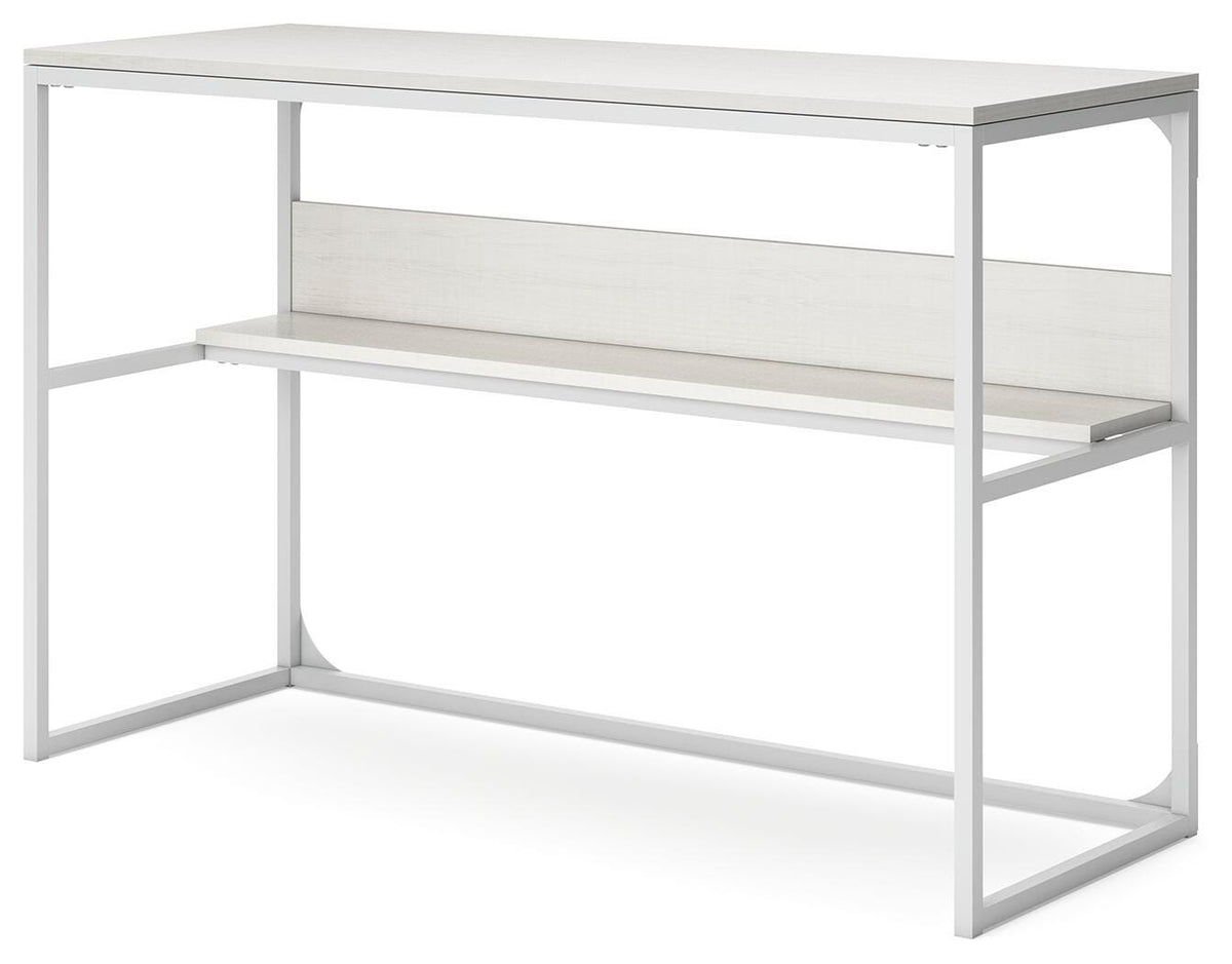 Deznee Home Office Desk - H162-14 - product view or room setting; only desk included (supplier image 3)