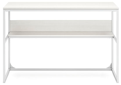 Deznee Home Office Desk - H162-14 - product view or room setting; only desk included (supplier image 4)