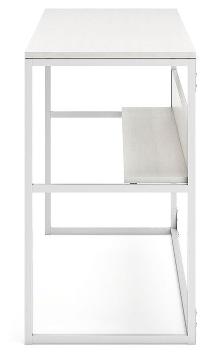 Deznee Home Office Desk - H162-14 - product view or room setting; only desk included (supplier image 7)