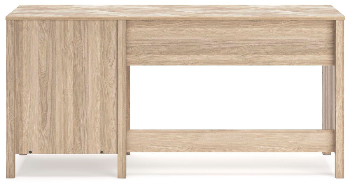 Battelle 60" Home Office Desk - H3929-134 - product view or room setting; only desk included (supplier image 6)