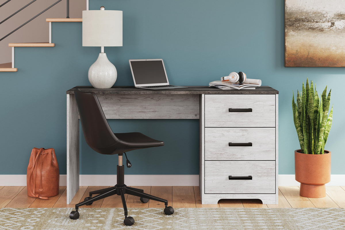 Shawburn 54" Home Office Desk - H4121-34 - product view or room setting; only desk included (supplier image 6)
