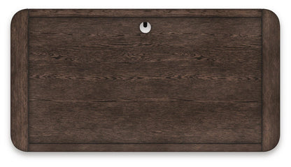 Breckington 56" Home Office Desk - H556-44 - product view or room setting; only desk included (supplier image 9)