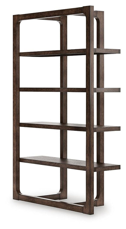 Breckington 76" Bookcase - H556-70 - product view or room setting; only bookcase included (supplier image 4)