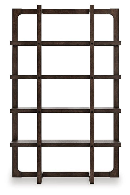 Breckington 76" Bookcase - H556-70 - product view or room setting; only bookcase included (supplier image 6)