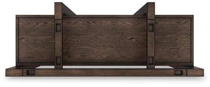 Breckington 76" Bookcase - H556-70 - product view or room setting; only bookcase included (supplier image 8)