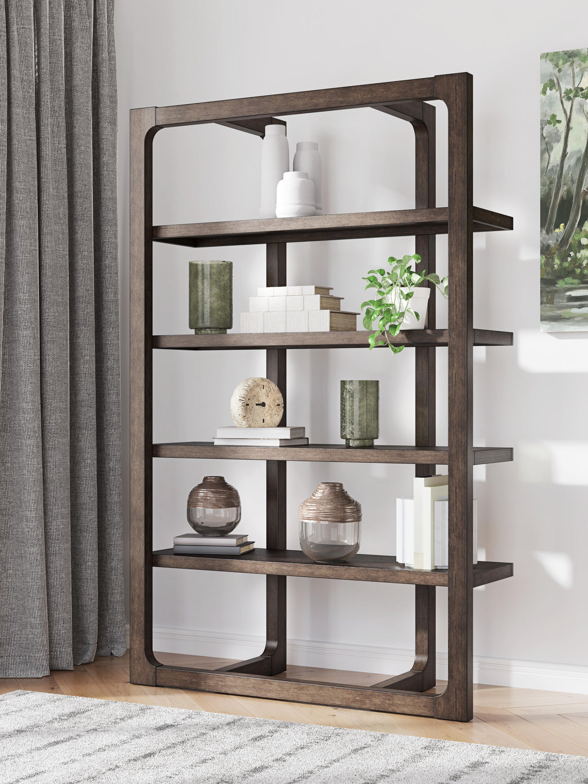 Breckington 76" Bookcase - H556-70 - product view or room setting; only bookcase included (supplier image 2)