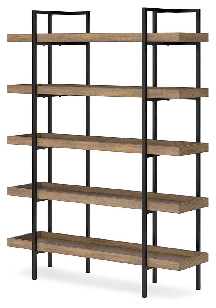 Montia 76" Bookcase - H632-70 - product view or room setting; only bookcase included (supplier image 3)