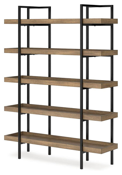 Montia 76" Bookcase - H632-70 - product view or room setting; only bookcase included (supplier image 3)