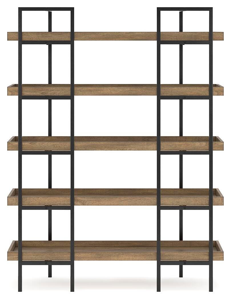 Montia 76" Bookcase - H632-70 - product view or room setting; only bookcase included (supplier image 5)