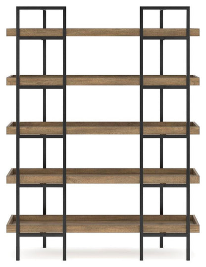 Montia 76" Bookcase - H632-70 - product view or room setting; only bookcase included (supplier image 5)