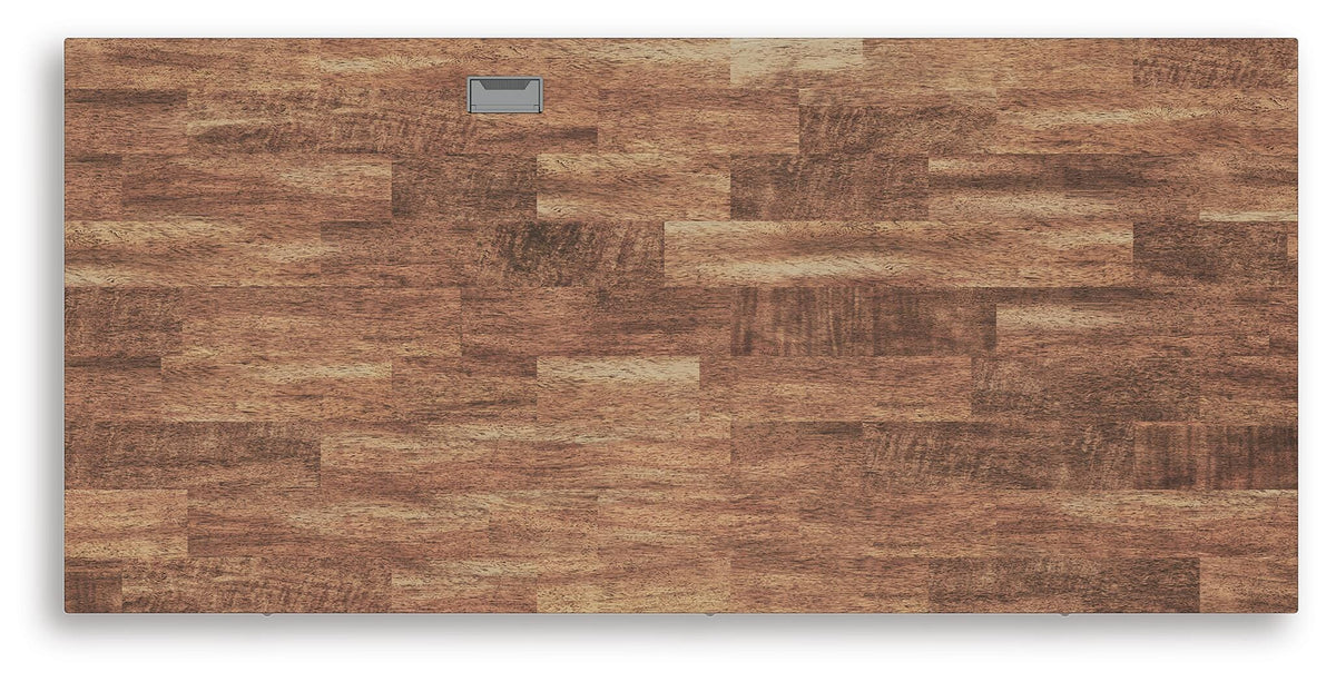 Wildenauer 60" Home Office Desk - H664-34 - product view or room setting; only desk included (supplier image 6)