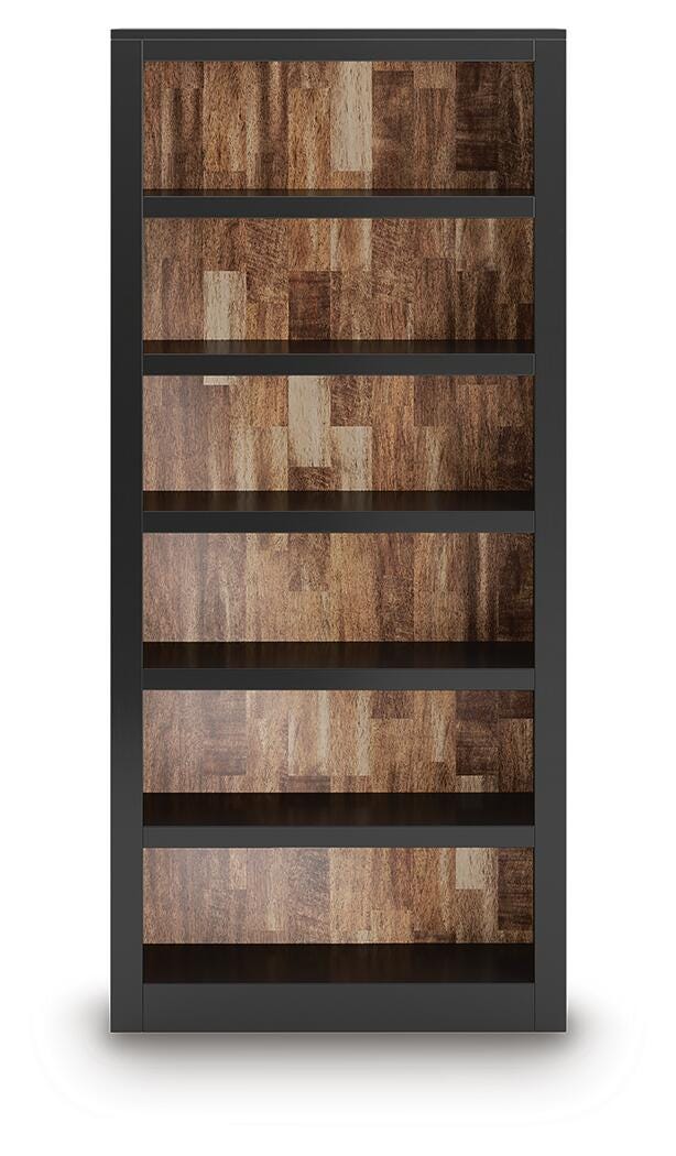Wildenauer 75" Bookcase - H664-70 - product view or room setting; only bookcase included (supplier image 3)