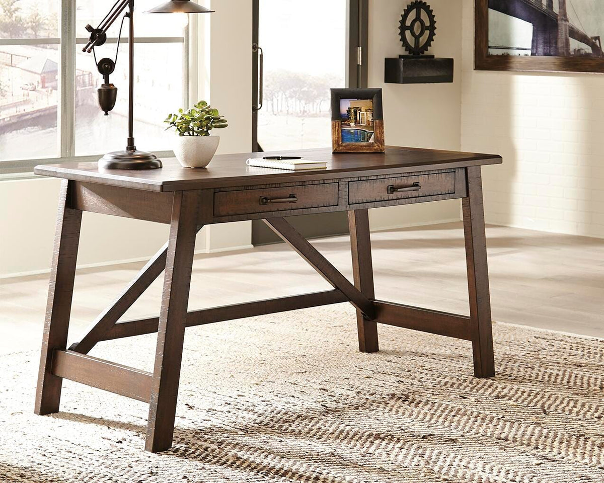 Baldridge Home Office Desk - H675-44 - product view or room setting; only desk included (supplier image 2)