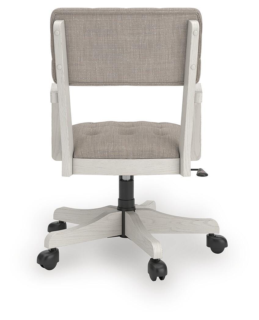 Robbinsdale Home Office Desk Chair - H742-01A - product view or room setting; only chair included (supplier image 5)